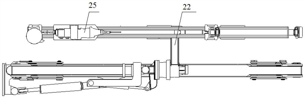 Drill jumbo and drill boom system