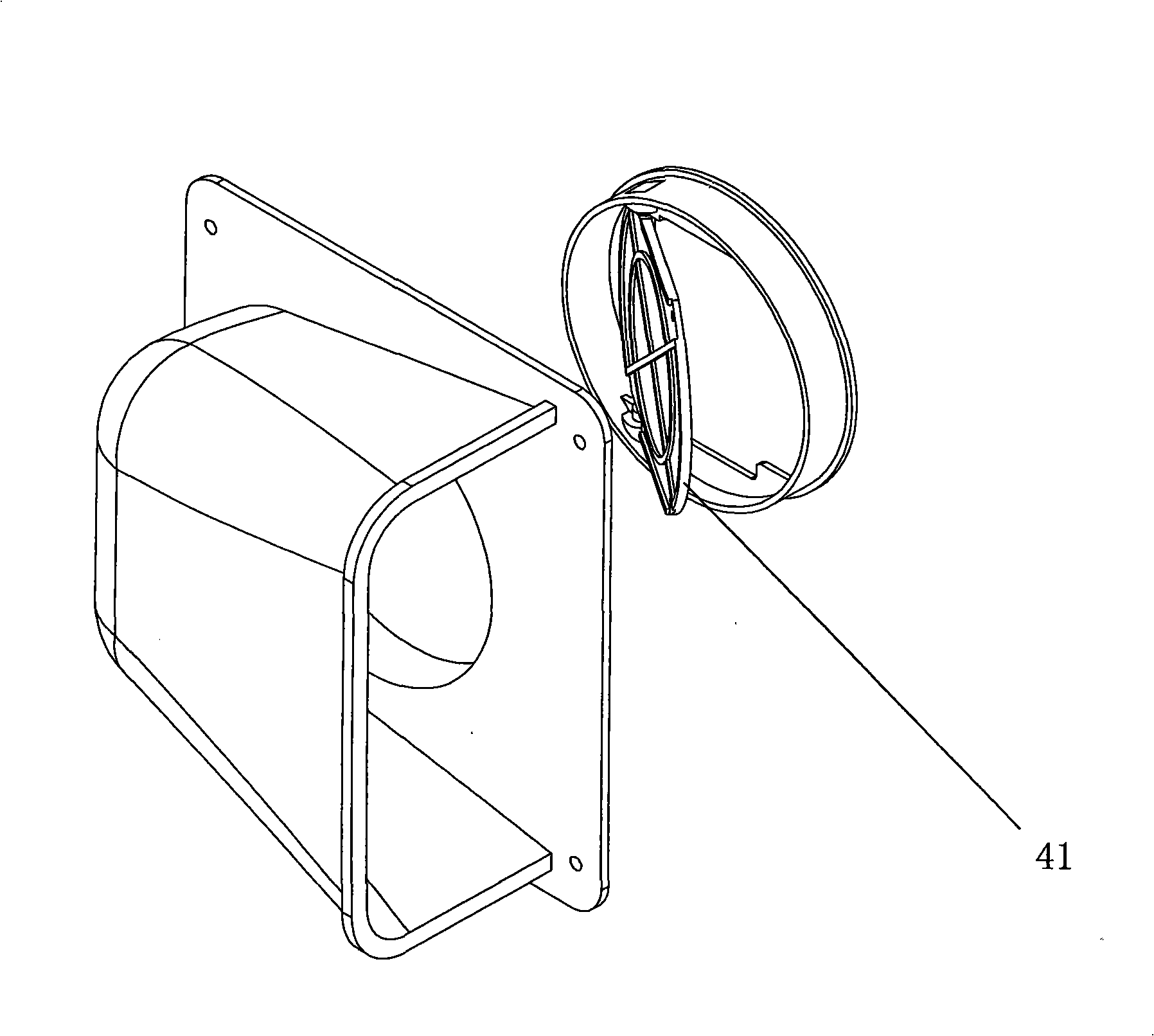 Multifunctional new wind intelligent window