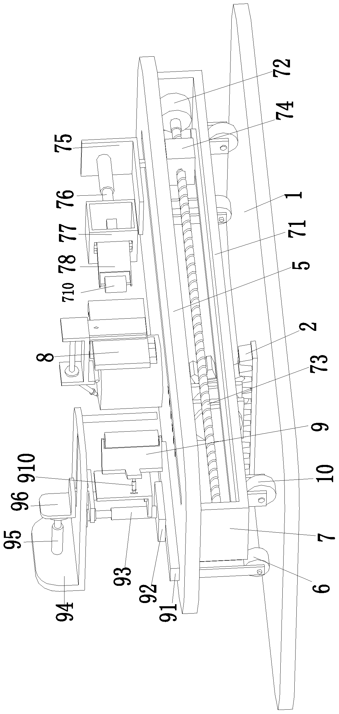 A robot for automatic production of power bus duct