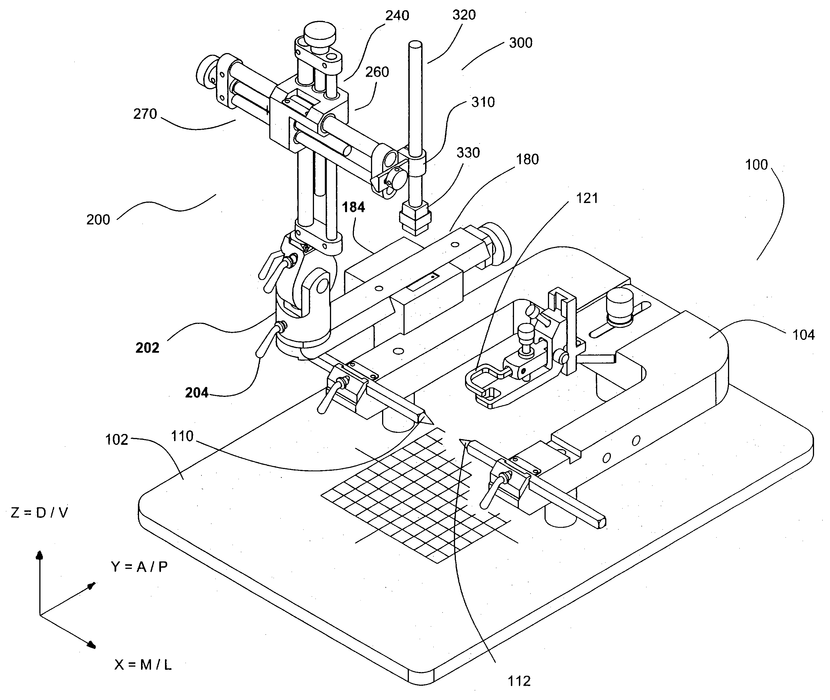 Digital stereotaxic manipulator with controlled angular displacement and fine-drive mechanism