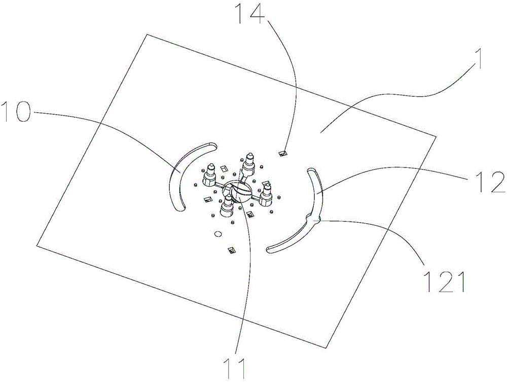 Antenna rotation mechanism and antenna