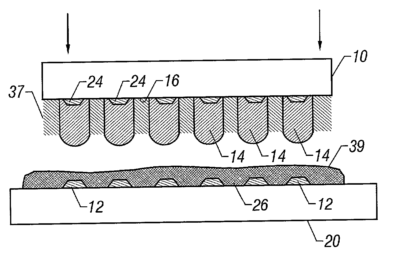 Semiconductor flip-chip package and method for the fabrication thereof