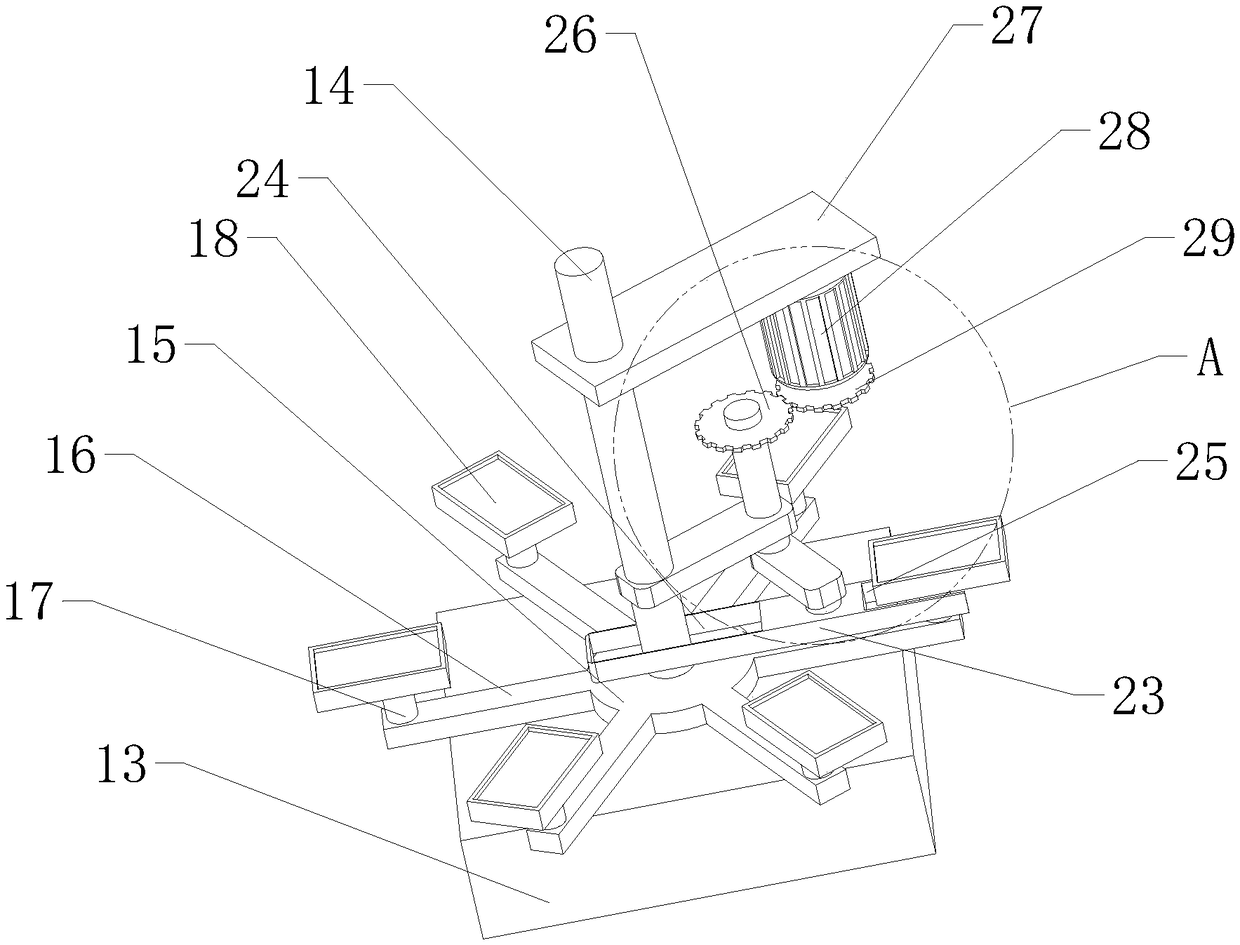 Automatic polishing cutter assembly device