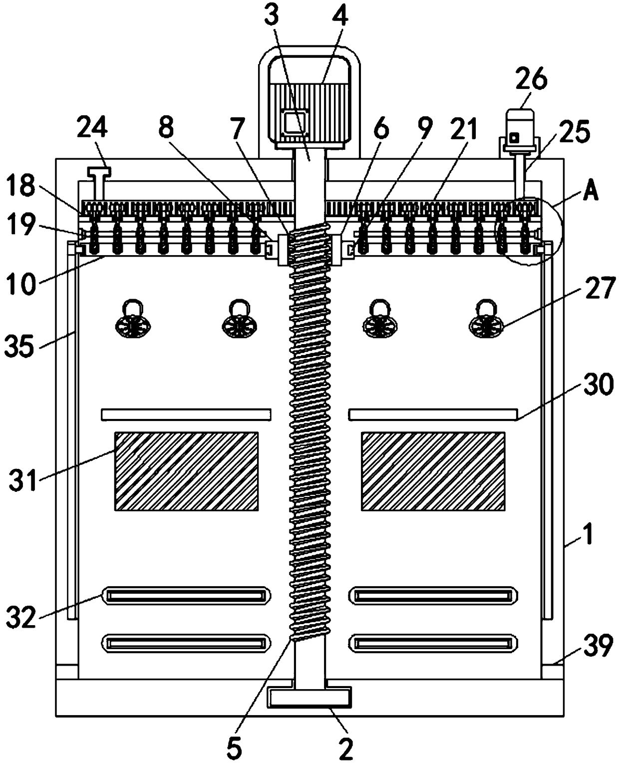 Clinical laboratory equipment cleaning and disinfection device