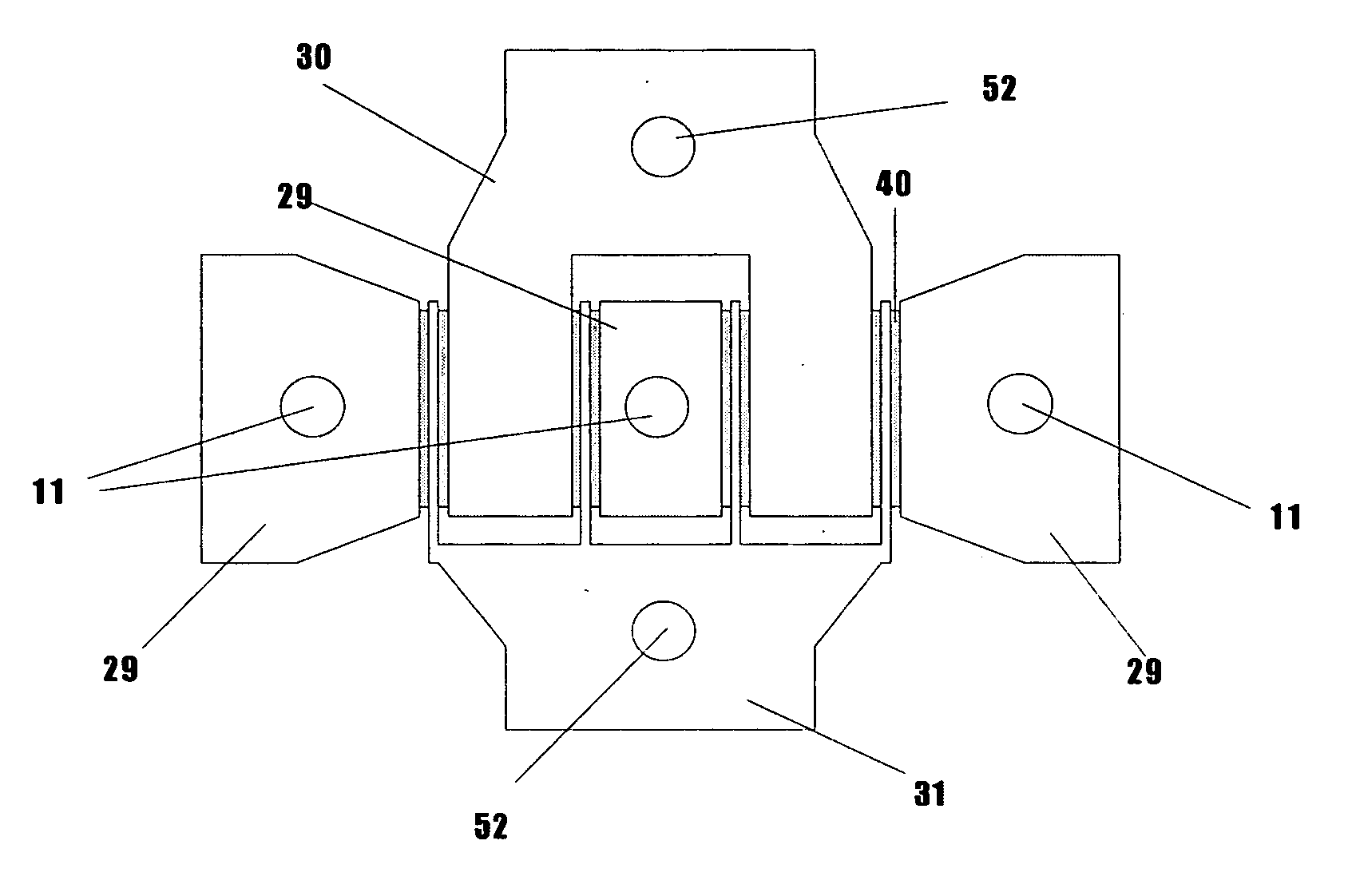 Method for producing a semiconductor device and resulting device