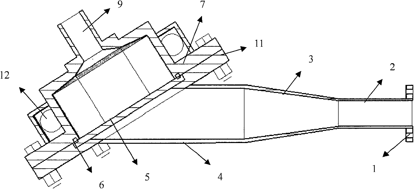 High-power microwave water load