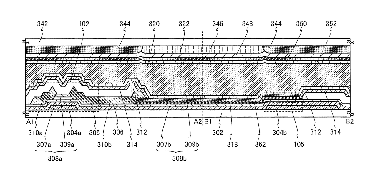 Display device including pixel electrode including oxide