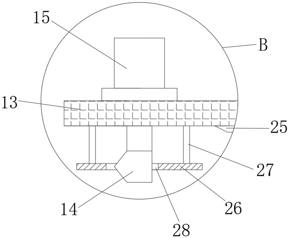 Automobile brake disc cutting precision control mechanism