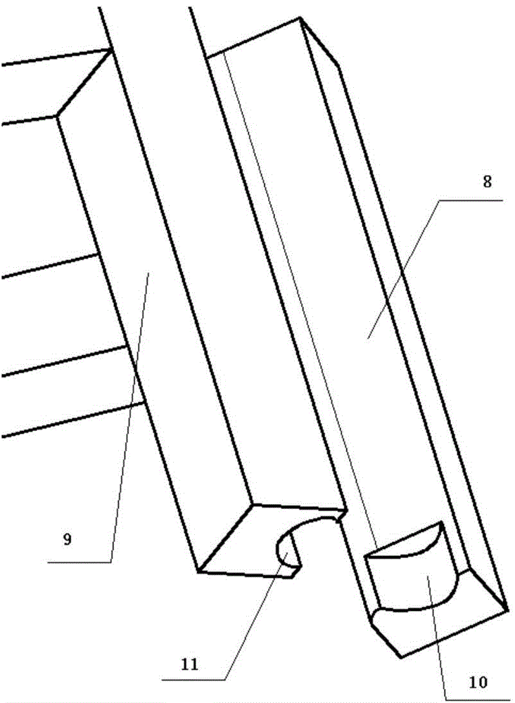 Disassembly and assembly pincers of engine valve lock