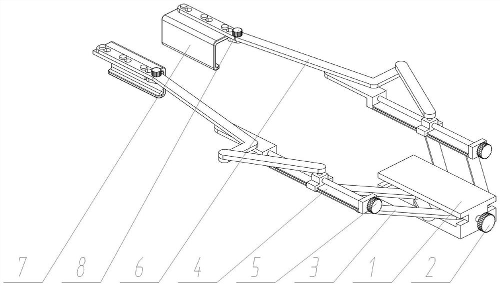 Adjustable chest opener for thoracic surgery