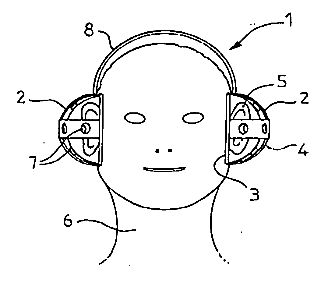 Headphone for spatial sound reproduction