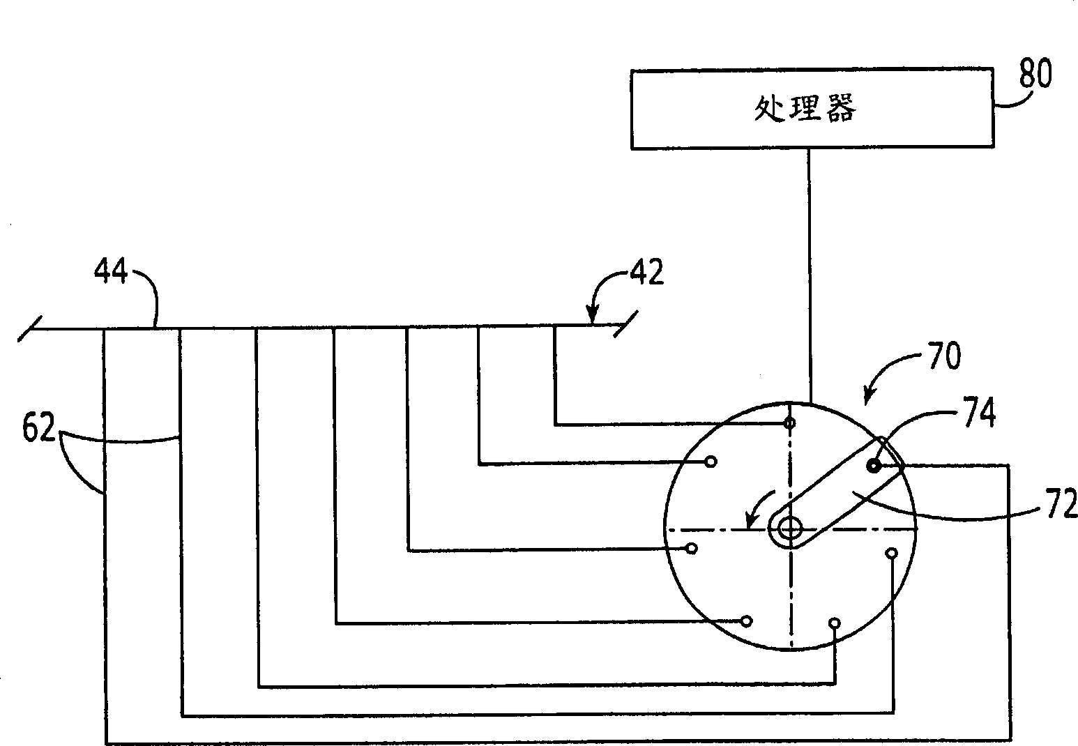 Measuring arrangements in a shortened dry end of a tissue machine