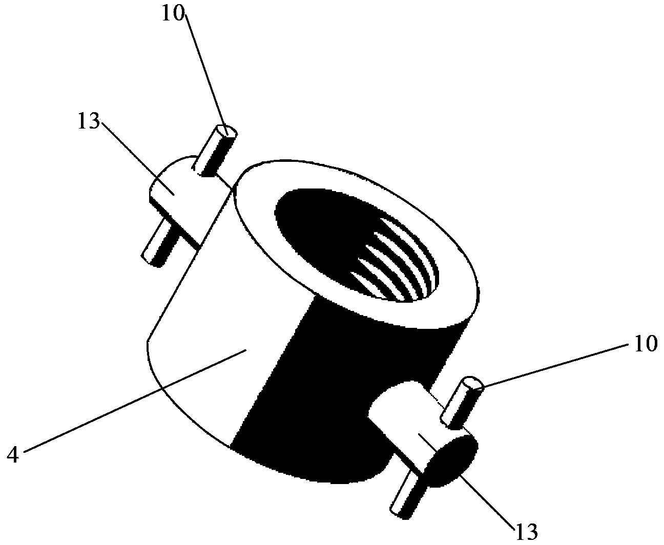 Self-help rescue device for expanding and shearing