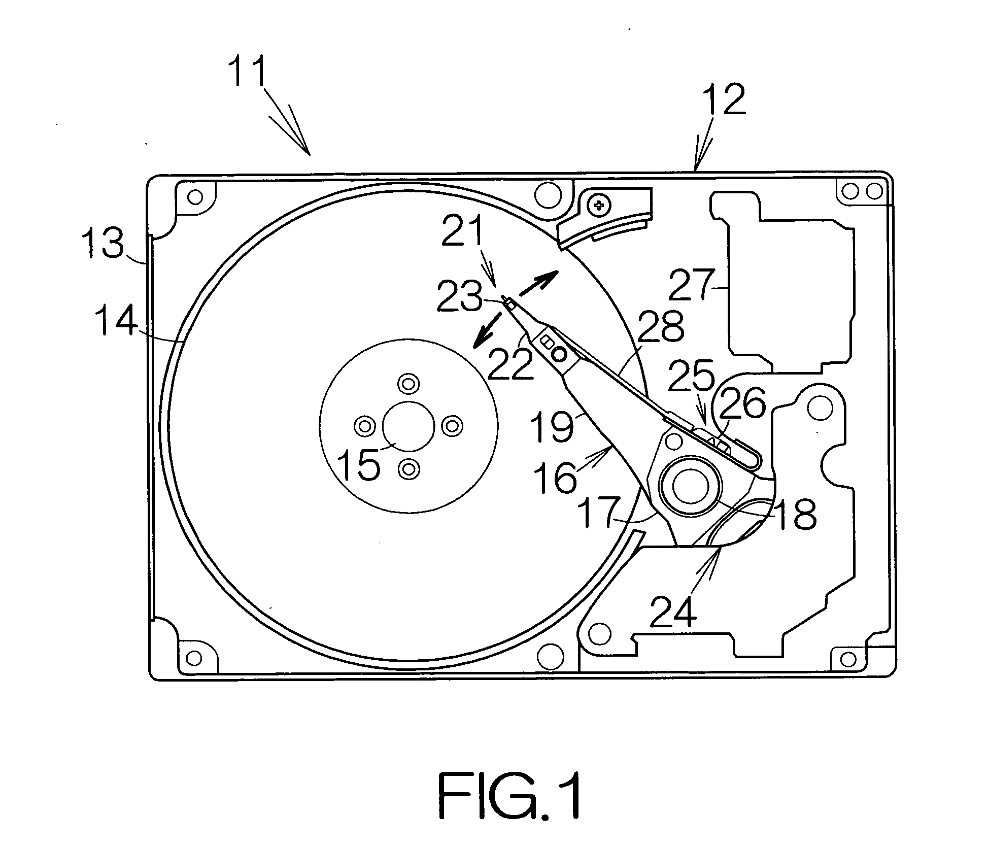 Head suspension assembly contributing to constant flying height of head slider