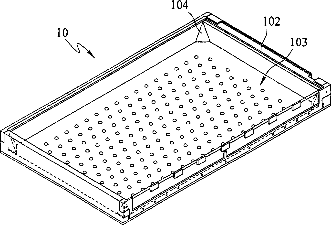 Direct type back light module