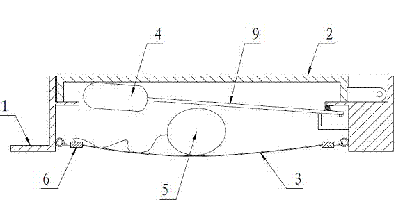 Well cover with open protecting and warning function