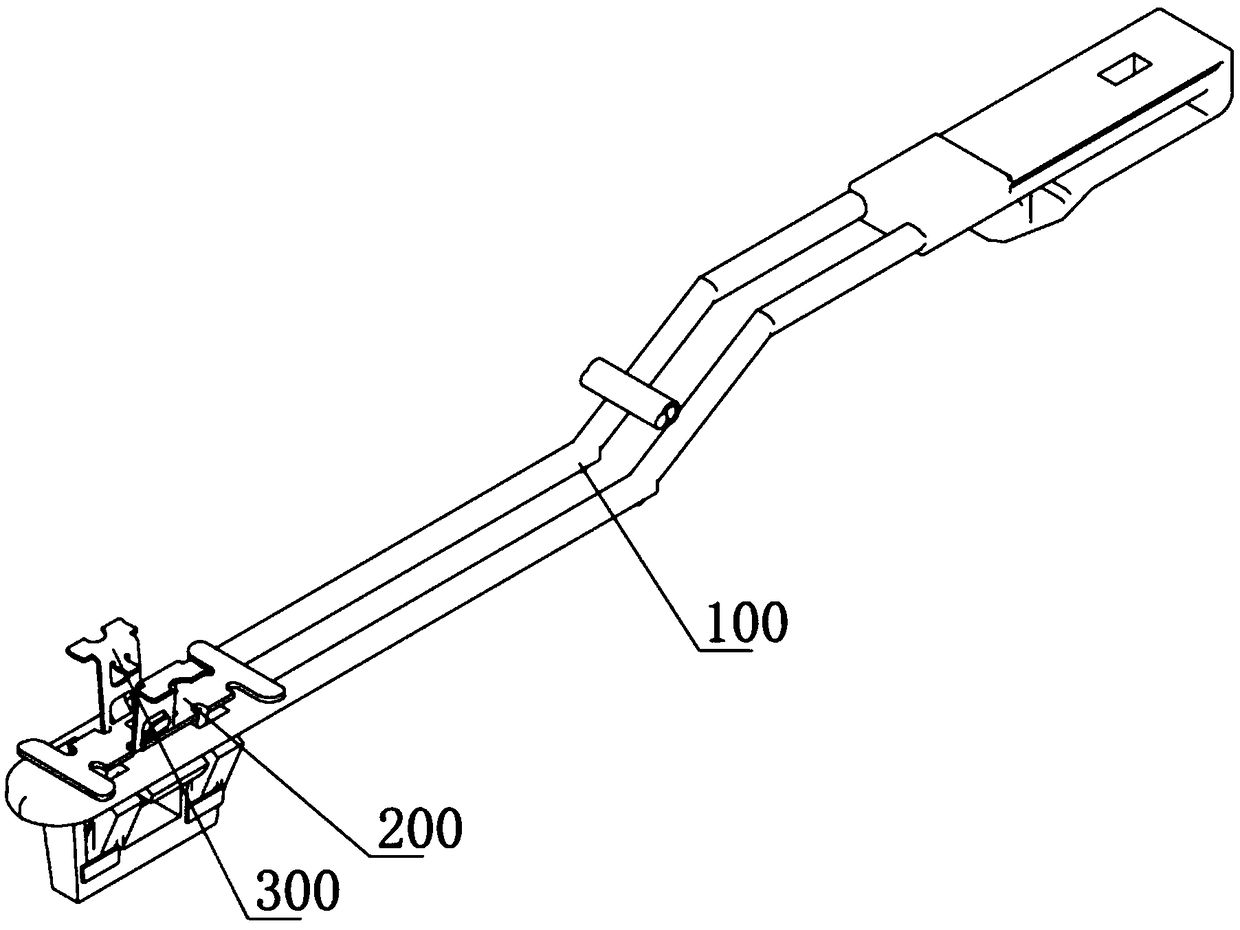 Full-automatic installation device and method for safety air bag plastic part