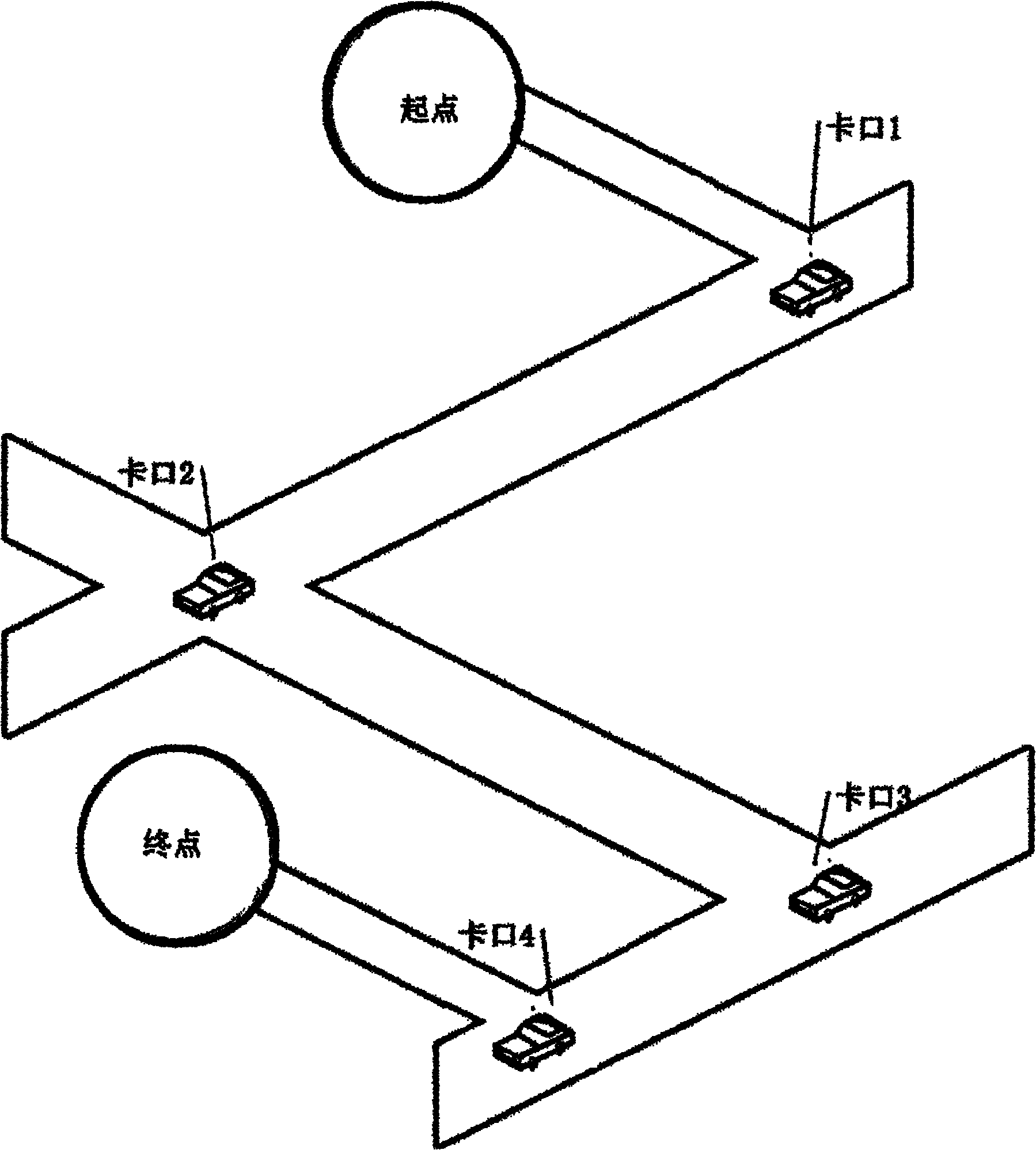 Suspected vehicle analysis method based on track collision