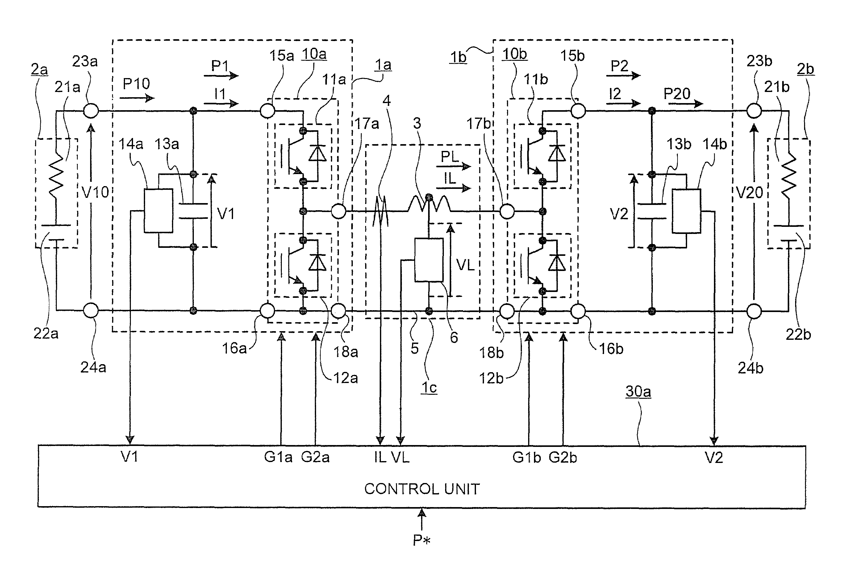 Bidirectional buck boost DC-DC converter, railway coach drive control system, and railway feeder system