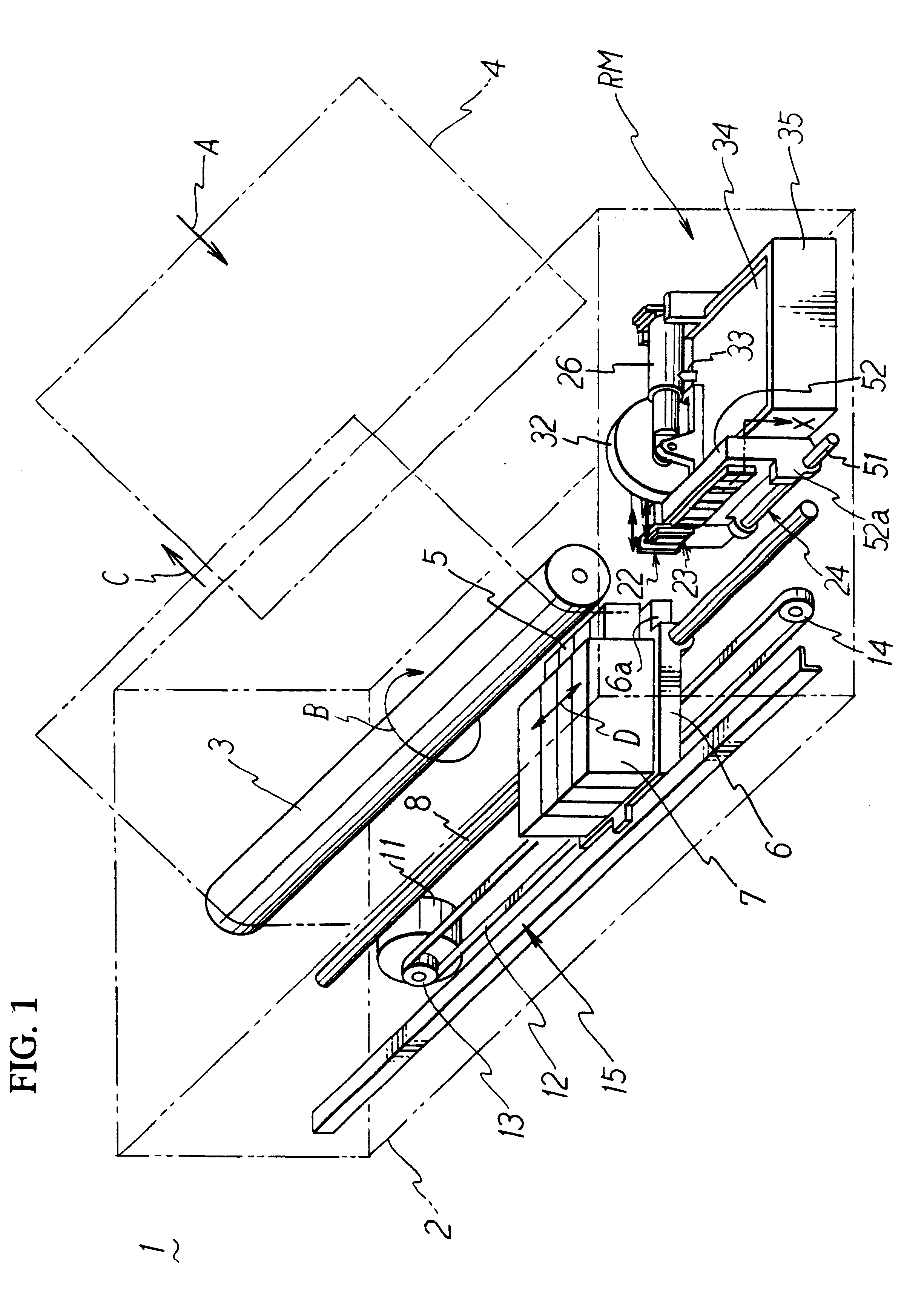 Ink-jet printer with printing head cap