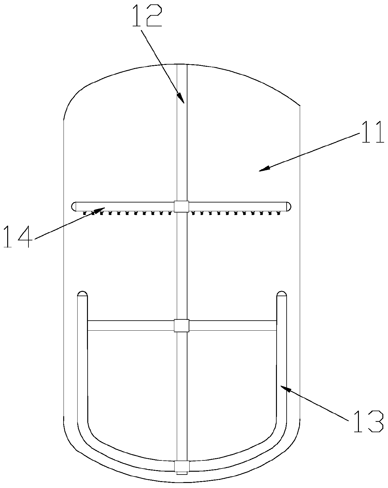 Fermentation machine for inhibiting foam layer formation and enhancing fermentation