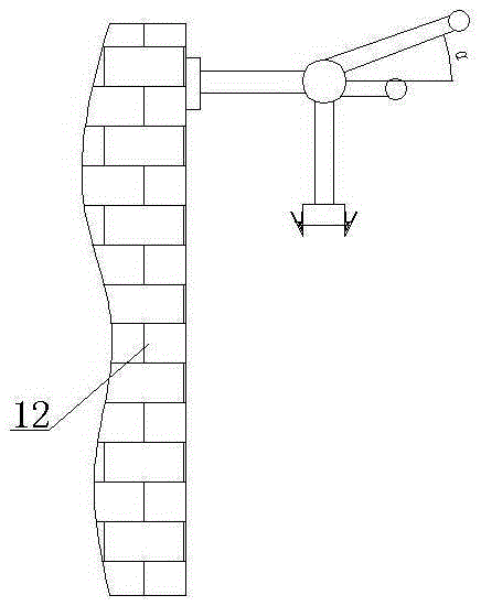 Indoor electric heating drying component