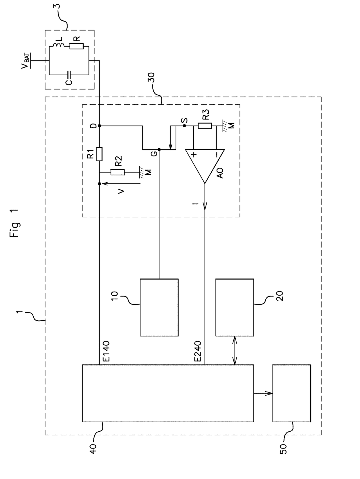 Method for controlling the voltage of an apparatus fitted in a motor vehicle