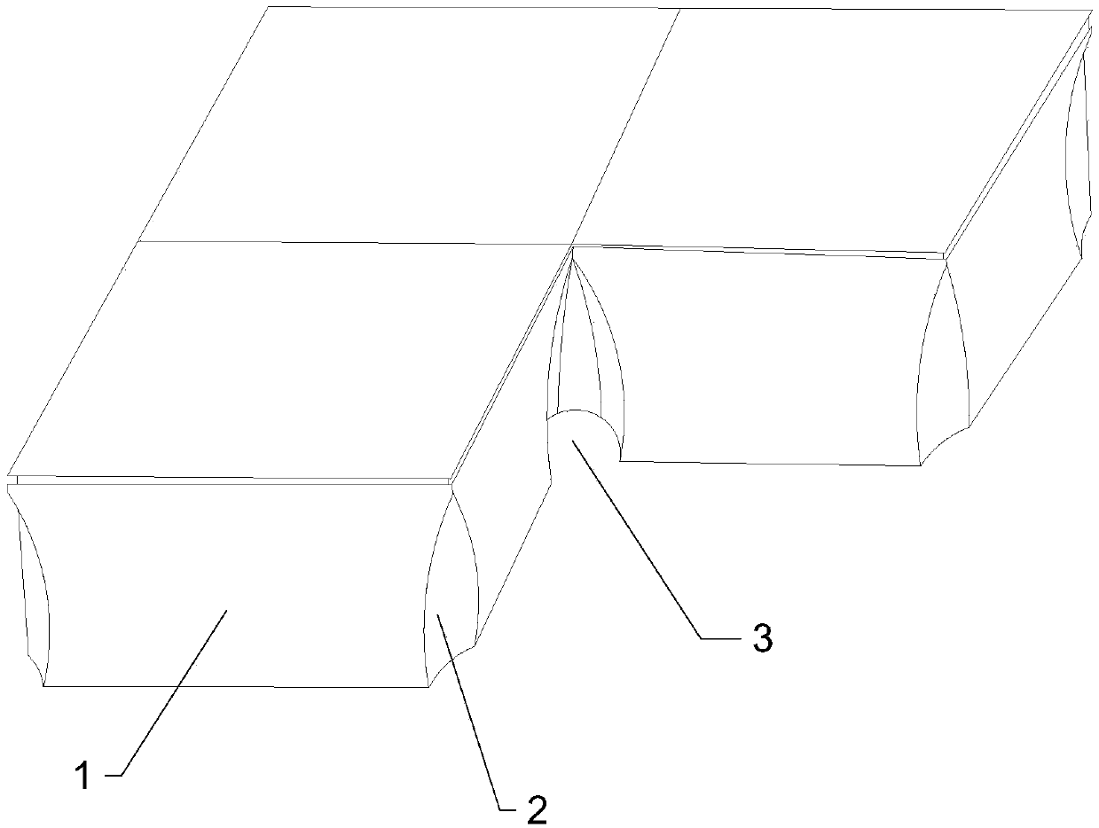 Seamless display screen positioning structure and seamless display screen positioning assembly