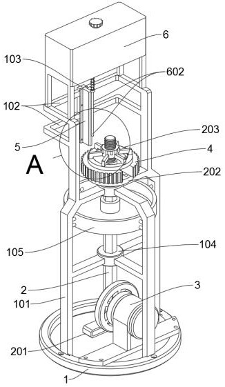 A wear repair device for the meshing surface of the tooth tip of the open gear of the hydraulic pliers