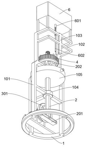 A wear repair device for the meshing surface of the tooth tip of the open gear of the hydraulic pliers