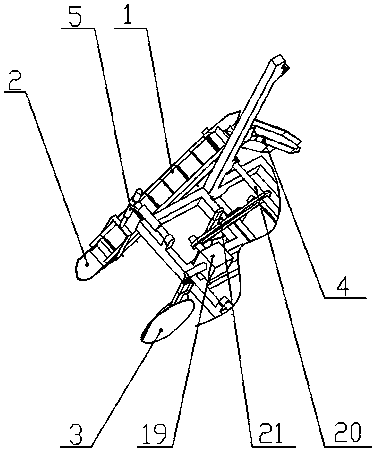 An adjustable potato full-film double-furrow planter