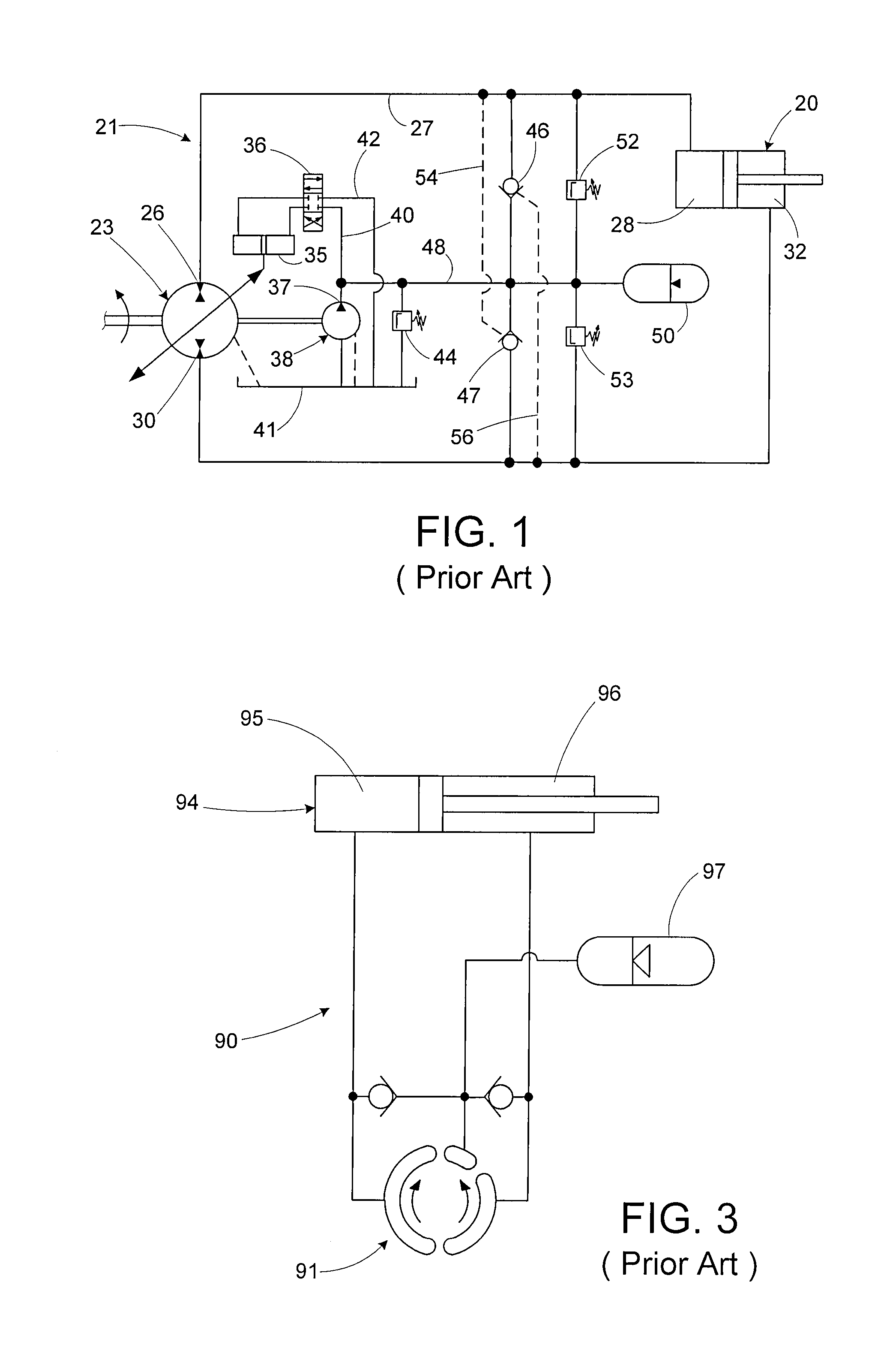 Flow management system for hydraulic work machine