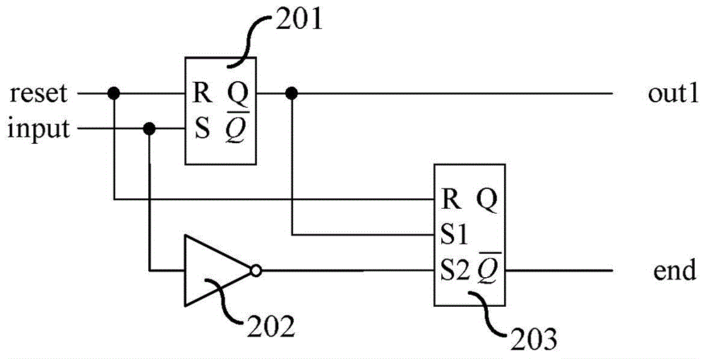 Circuit for measuring width of single-particle transient pulse