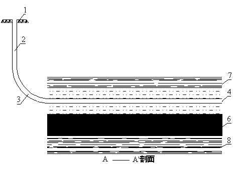 Method for pre-pumping coal roadway stripe gas of single soft protruded coal seam of unexploited area