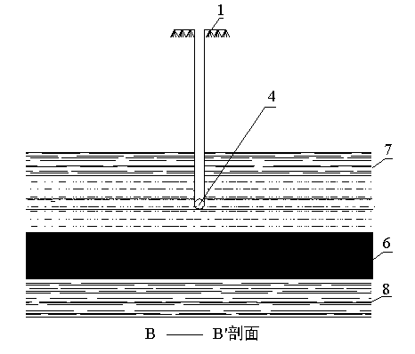 Method for pre-pumping coal roadway stripe gas of single soft protruded coal seam of unexploited area