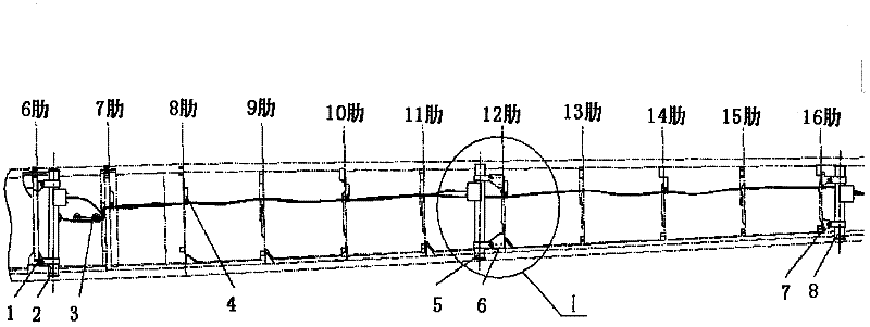 Arrangement method for fuel oil quantity sensors of airplanes