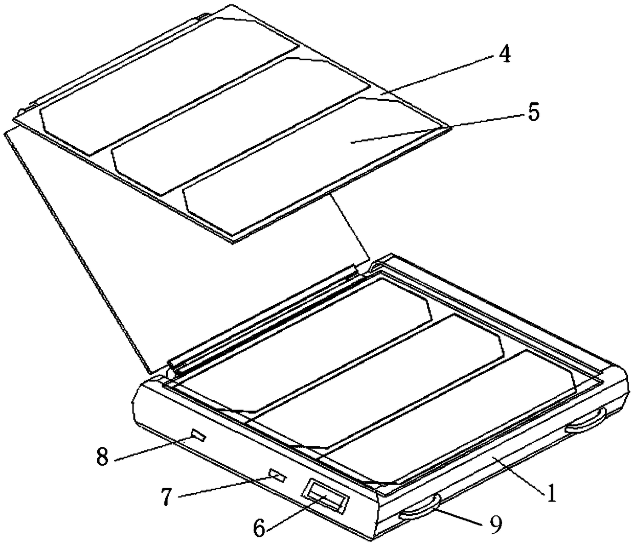 A portable solar charger