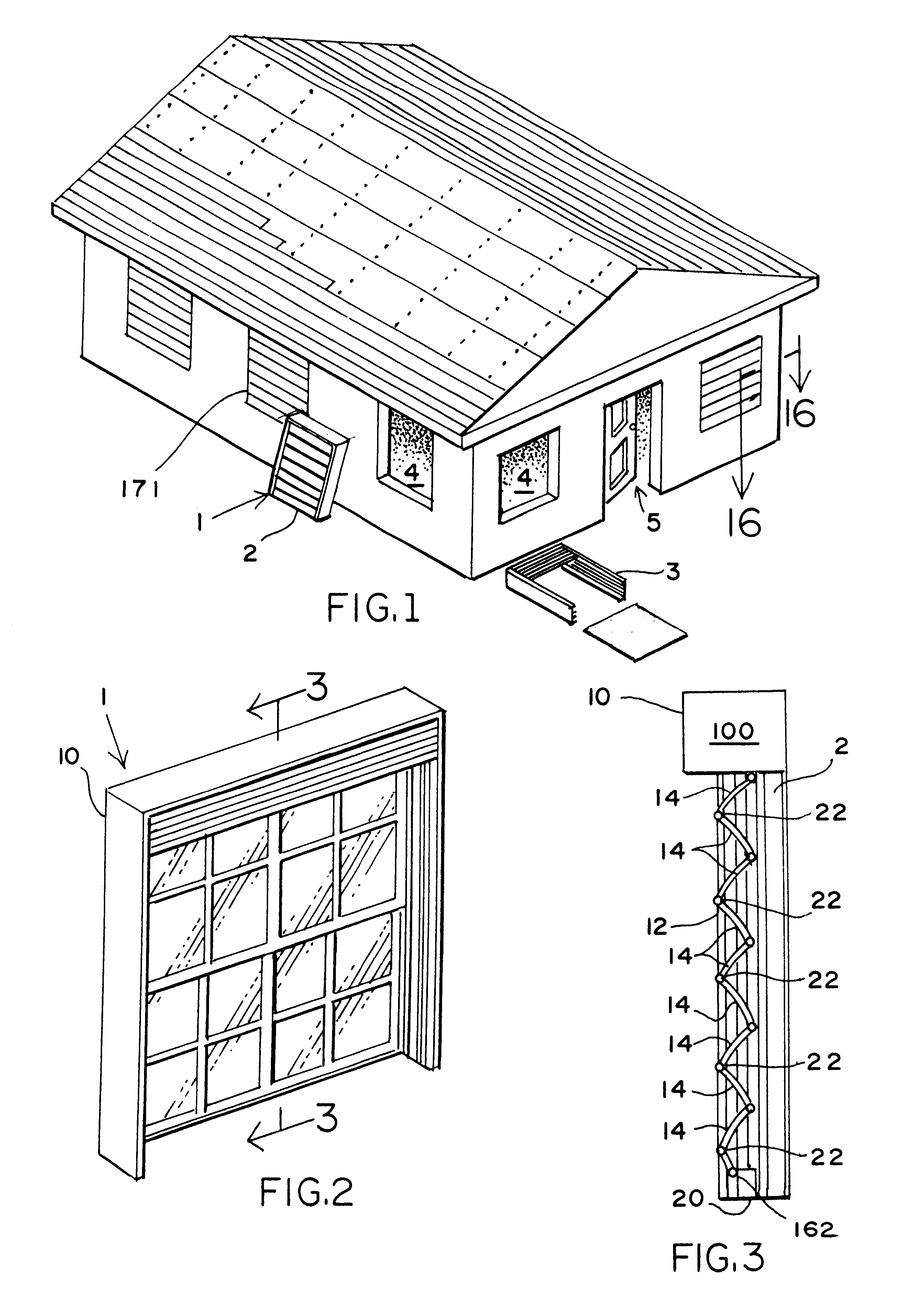 Shutter window/door and method