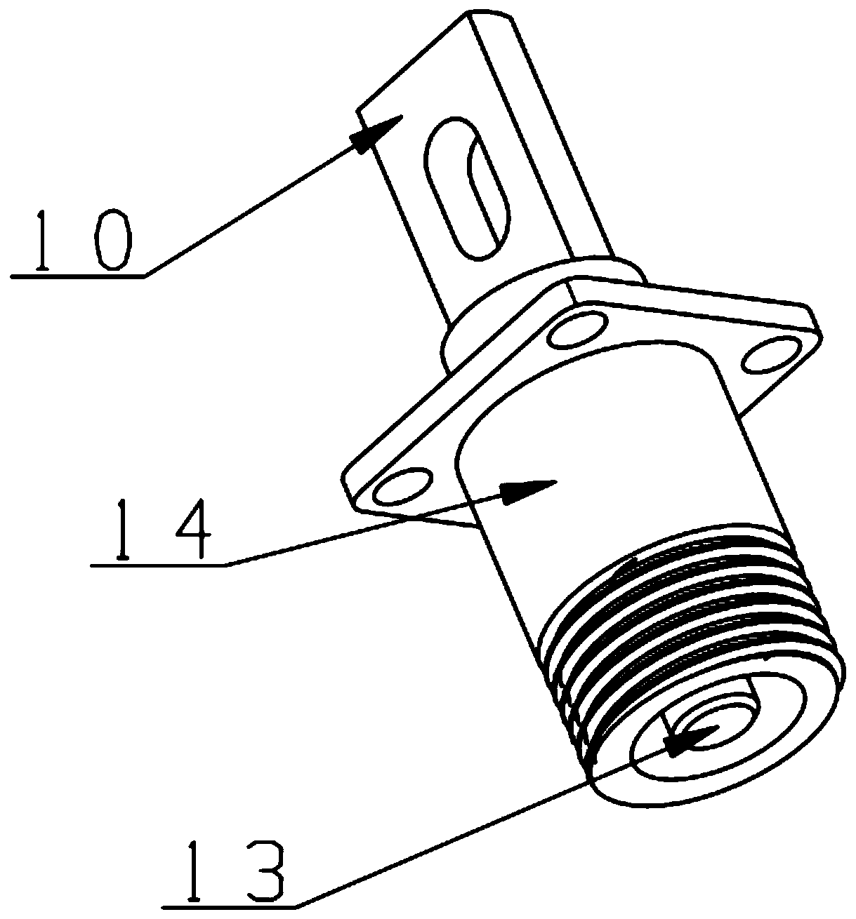 Quick-plug type energy storage connector