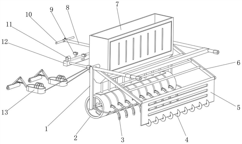 Agroecosystem restoration auxiliary device and use method thereof