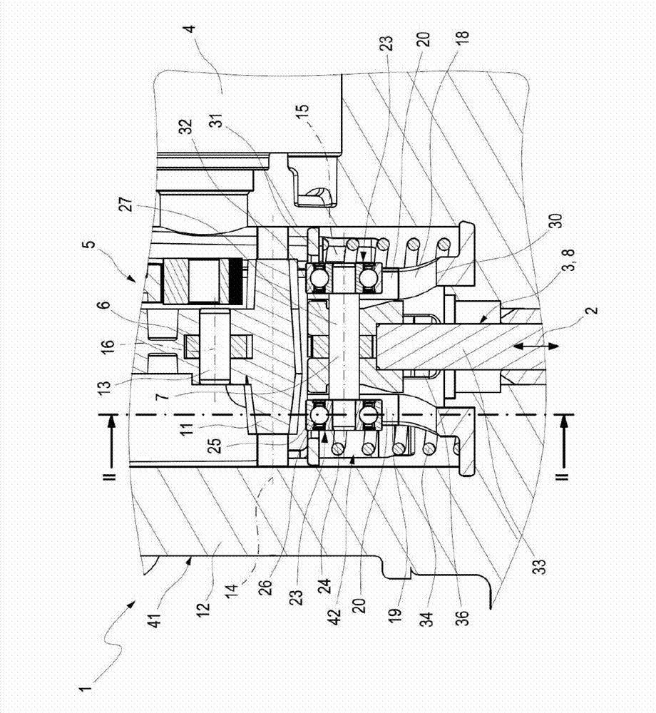 Actuating drive, exhaust gas recirculating valve, turbocharger