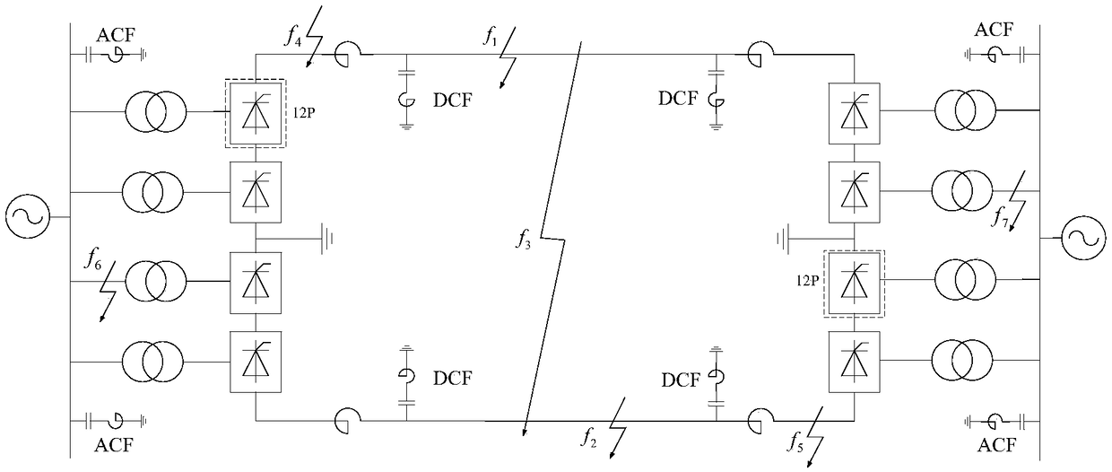 Thunder and lightning transient signal identification method and system based on spectral density attenuation