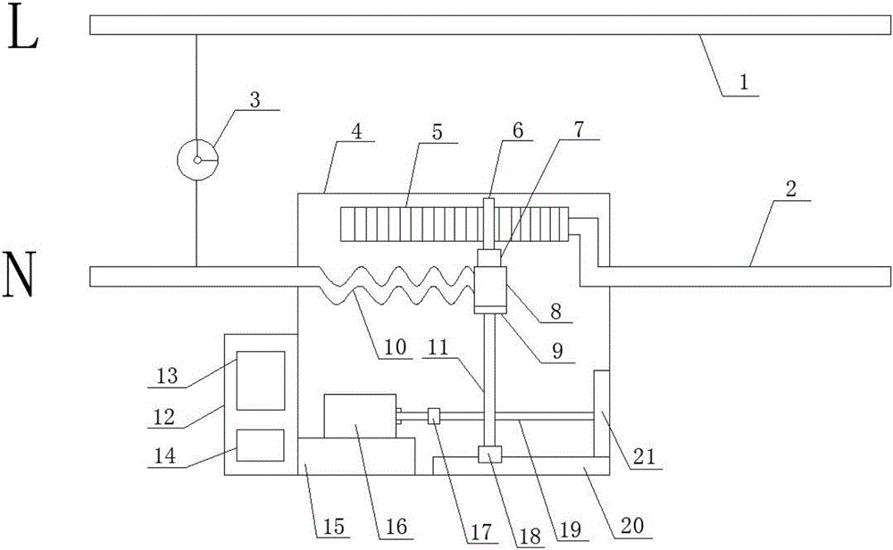 Overvoltage protection device