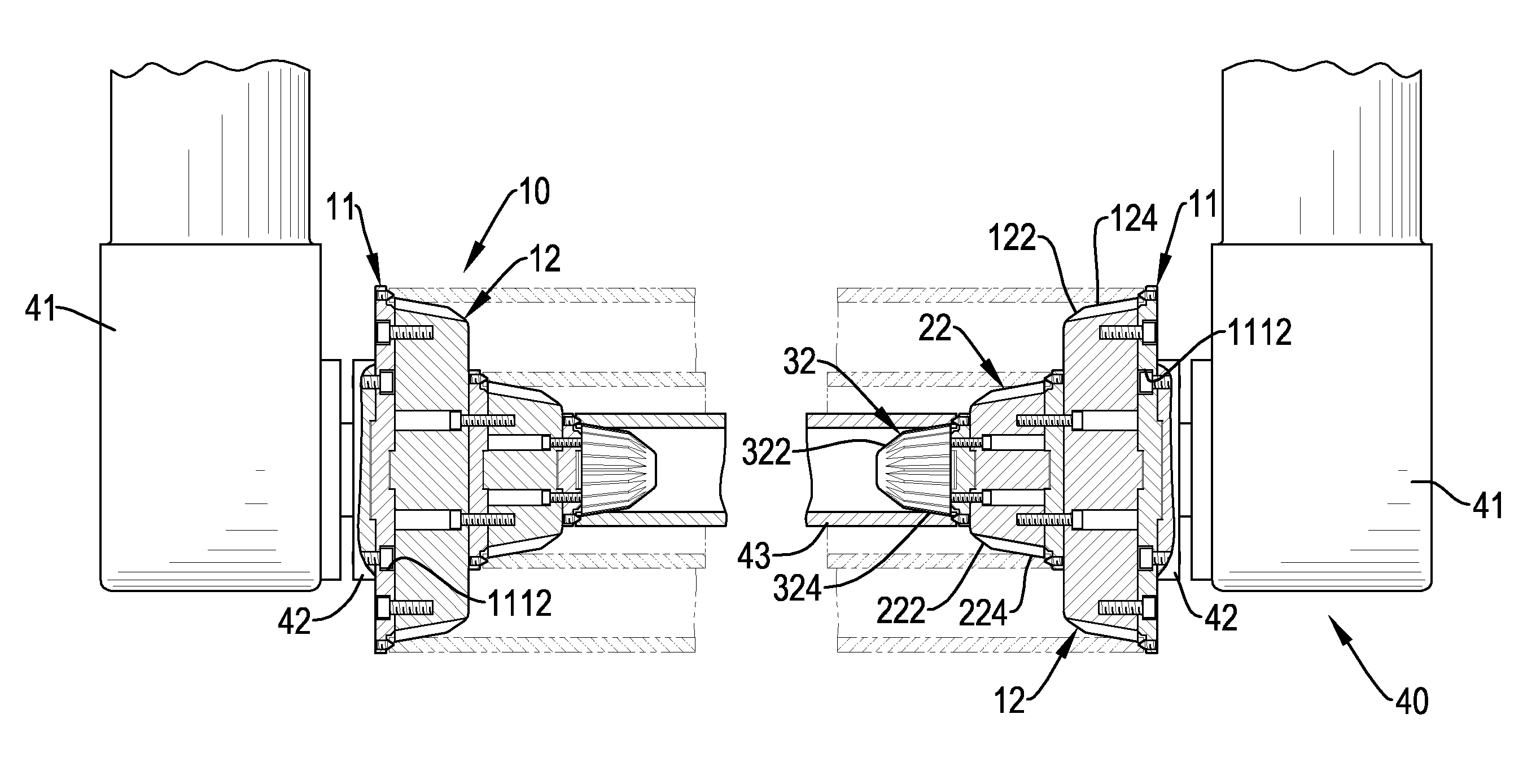 Coil-tube chunk for a roll feeder