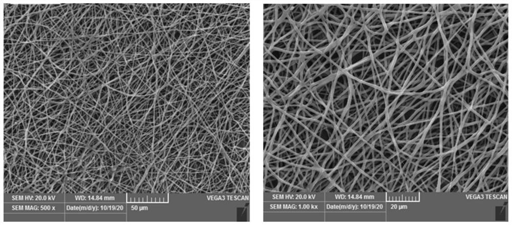 Preparation method of three-dimensional composite porous scaffold and three-dimensional composite porous scaffold