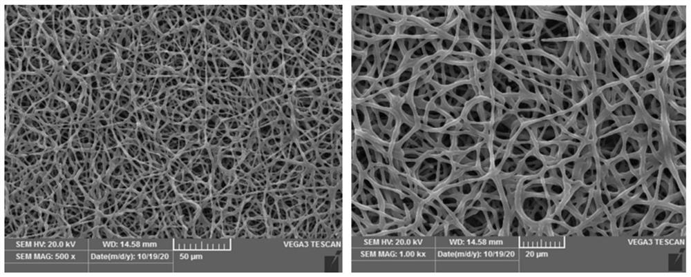 Preparation method of three-dimensional composite porous scaffold and three-dimensional composite porous scaffold