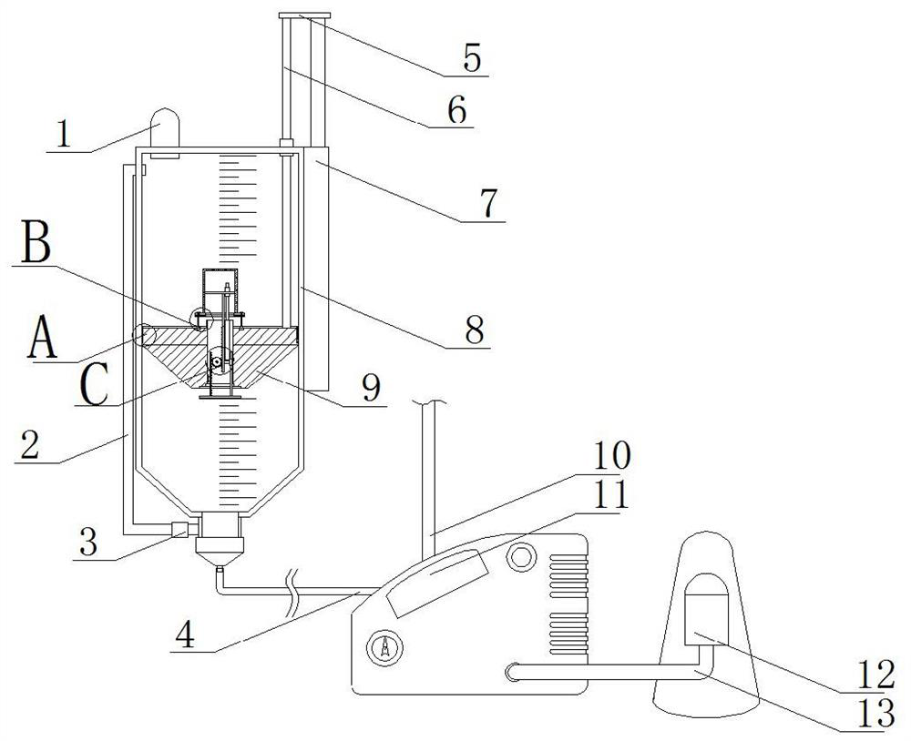 Restrictive anesthesia device