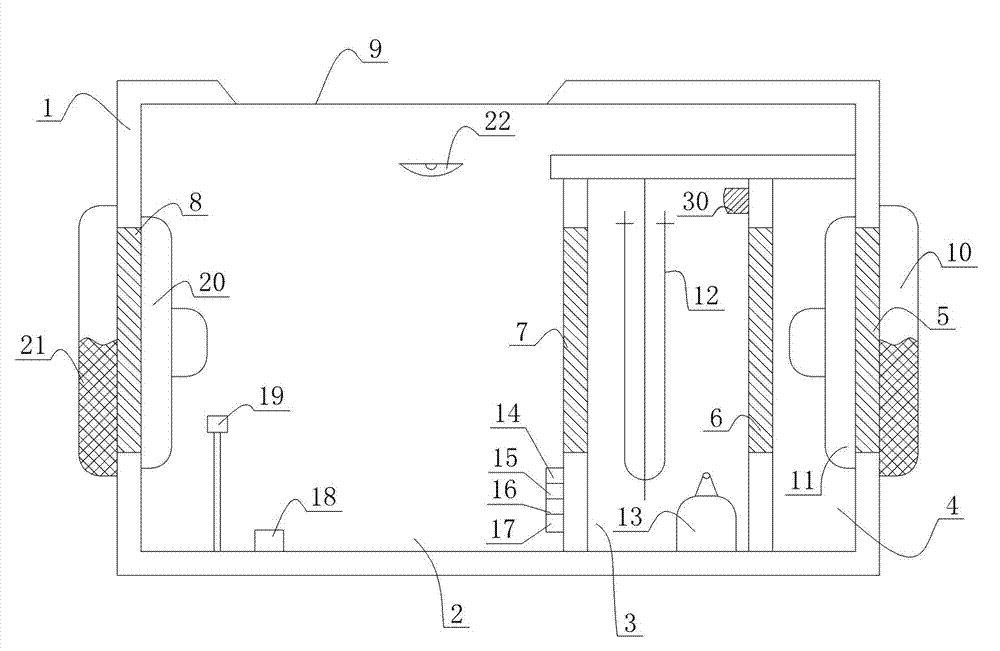 Miniature animal experiment phytotron and control method