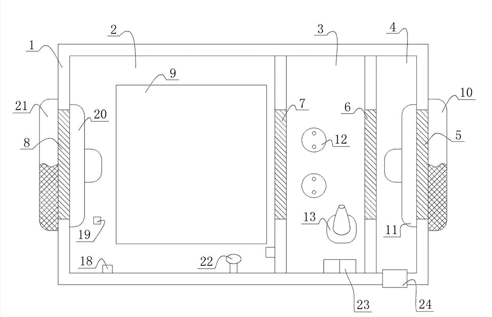 Miniature animal experiment phytotron and control method