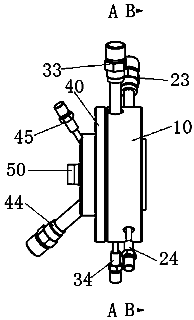 Nozzle liquid mist distribution adjustable rocket engine jet faceplate and design method